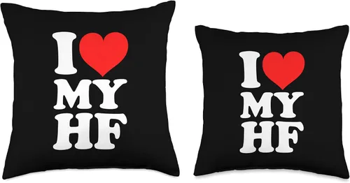 Miniatura 3 de I Love My HF Almohada de tiro 16x16, multicolor