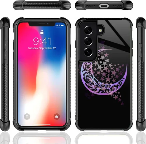 Miniatura 33 de CARLOCA Funda compatible con Samsung Galaxy S22 Ultra, diseño gráfico de Star Howling Wolfs Samsung Galaxy S22 Ultra, diseño gráfico, a prueba
