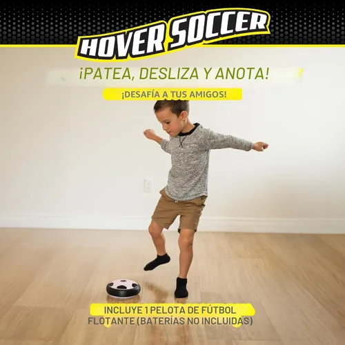Miniatura 2 de Hover Fútbol de los creadores de Stomp Rocket – Juguetes de fútbol con luces LED y parachoques acolchados para interiores para niños y niñas de 3