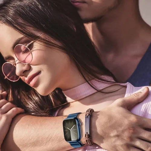 Miniatura 2 de QOKNUL Compatible con correas de Apple Watch de 1.929 in, 1.811 in, 1.772 in, 1.732 in, 1.654 in, 1.614 in, 1.575 in, 1.496 in, correa de malla