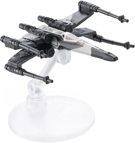 Miniatura 11 de Hot Wheels Star Wars Rogue One nave espacial, Darth Vader TIE Advanced X1