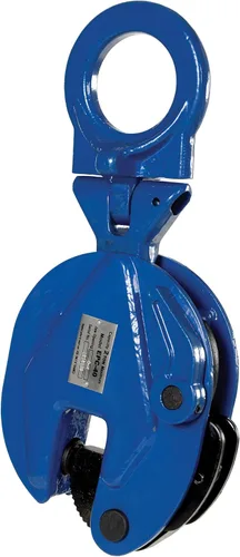 Miniatura 2 de Vestil Abrazadera de placa vertical de acero EPC-40 4,000 Lb. Capacidad Azul