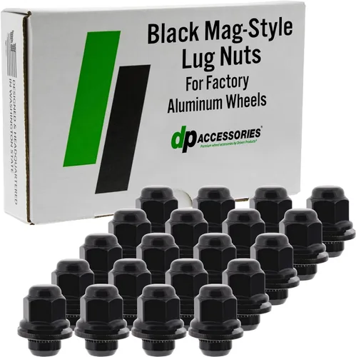 Miniatura 13 de DPAccessories Tuercas negras Reemplazo compatible para Toyota-Lexus 90084-94001, 90942-A1009, 90942-01033 Ruedas de fábrica/OEM Paquete de 4