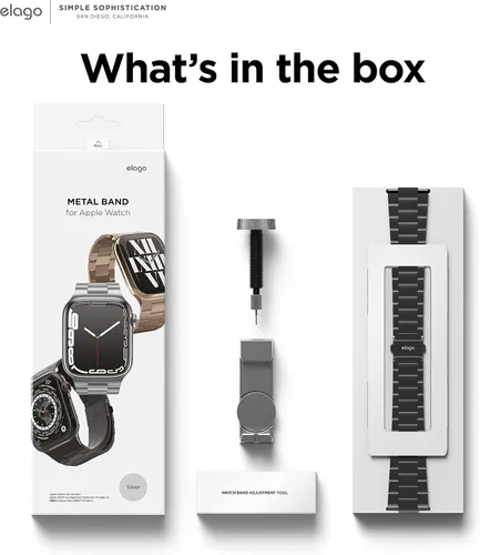 Miniatura 7 de elago Compatible con Apple Watch Band Ultra3/Ultra2/Ultra/SE3/SE2/SE1/11/10/9/8/7/6/5/4/3/2/1 de 1.49 pulgadas, 1.57 pulgadas, 1.61 pulgadas, 1.65