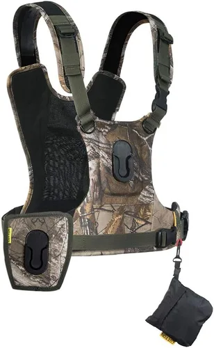 Miniatura 10 de Cotton Carrier CCS G3 Sistema de arnés de cámara para una cámara, camuflaje, 1 cámara