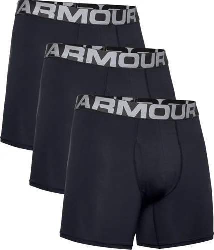 Miniatura 2 de Under Armour Boxerjock 6 Boxerjock de algodón cargado para hombre (3 unidades)