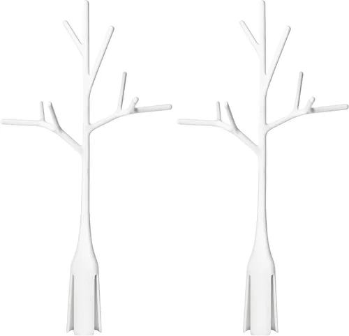 Boon Twig - Accesorio de secado para césped y césped, color blanco (paquete de 2)