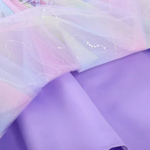 Miniatura 7 de Vestido de encaje para niña de las flores para niños, boda, dama de honor, fiesta, vestido largo formal, vestido de princesa de comunión, vestidos