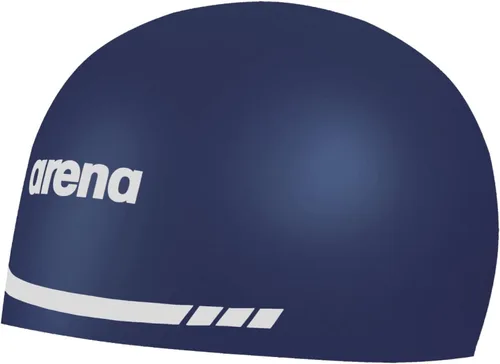 Miniatura 8 de Arena 3D Soft USA Gorro de natación unisex de silicona para adultos, para hombres y mujeres, para entrenamiento, competición y baño, para nadadores