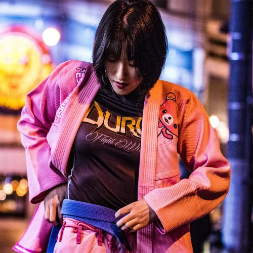 Miniatura 5 de FLUORY BJJ Gi - Traje brasileño Jiu Jitsu para mujer, kimonos para mujer, uniforme BJJ