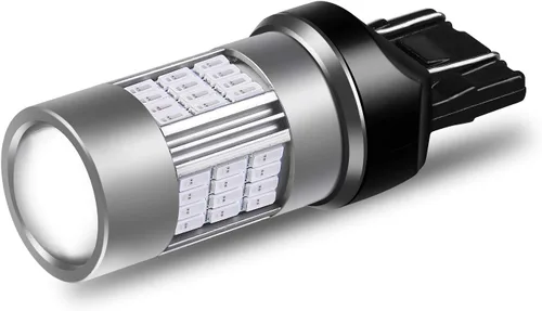 Miniatura 9 de Alla Lighting T20 7440 7443 Bombillas LED rojas superbrillantes 4014 54-SMD señal de giro, luces traseras de freno de repuesto para automóviles