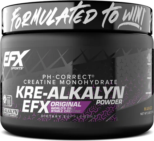 Miniatura 18 de EFX Sports Kre-Alkalyn EFX Powder Suplemento en polvo de monohidrato de creatina pH correcto Fuerza, crecimiento muscular y rendimiento 66