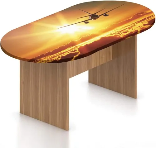 Miniatura 8 de XISUNYA Mantel ajustable ovalado, decoración de animales marinos, funda de poliéster elástico, un mantel ajustable con estampado de delfín nariz