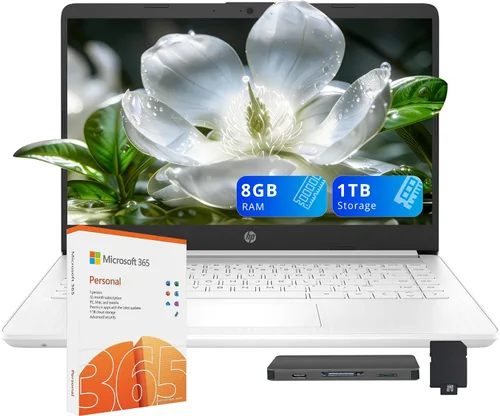 Miniatura 8 de 2022 HP 14" FHD IPS Laptop, Windows 11, procesador Ryzen 3 hasta 3.35GHz, 4GB de RAM, SSD de 128GB, WiFi súper rápido, HDMI, Dale Silver