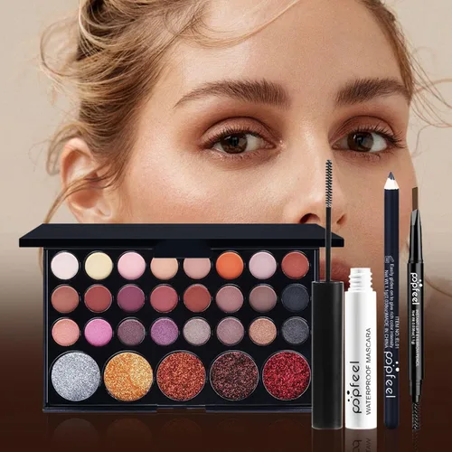 Miniatura 3 de Caja de maquillaje, regalo surtido sorpresa para festivales con productos de maquillaje profesional, juego de cosméticos para fiestas, para mujeres