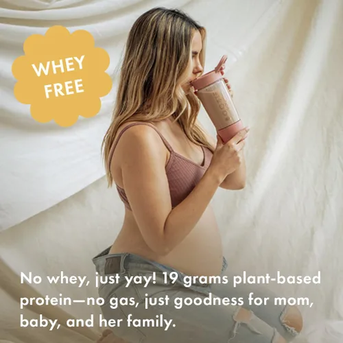 Miniatura 4 de Boobie Body - Polvo de proteína de superalimento para embarazo y posparto, sabor vainilla chai 19g de proteína Seguro para la lactancia