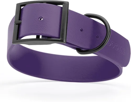 Miniatura 127 de Dogline Biothane - Collar impermeable para perro con hebilla de liberación rápida, resistente cincha de nailon recubierta con resistente y a prueba