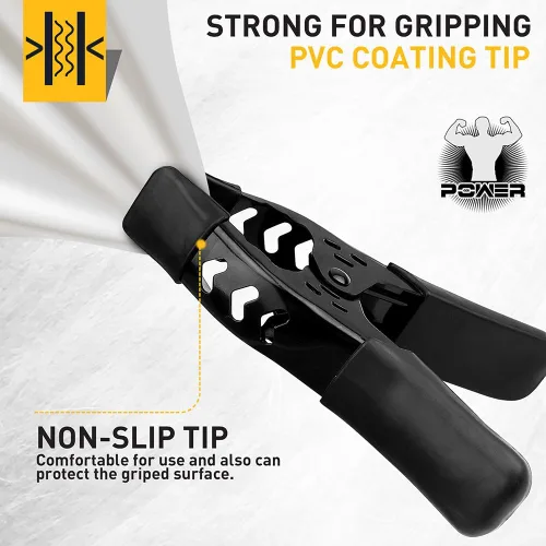 Miniatura 2 de Abrazaderas de resorte de metal resistentes de 4 piezas de 6 pulgadas: abrazaderas de metal de resorte para carpintería, apertura de mandíbula
