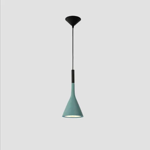 Miniatura 7 de Nordic - Lámpara colgante moderna de una sola cabeza E14/E12, enchufes, lámpara colgante para comedor, sala de estar, dormitorio, cocina, bar