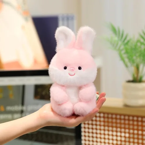 Ditucu Animales de Peluche Conejito del Tamaño de la Mano Lindo Suave Muñeco de Peluche de Conejo Pequeños Juguetes de Peluche Regalos para Niños