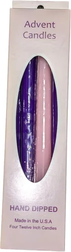 Miniatura 22 de D'light Online Elegantes Velas Cónicas de Otoño Estacional de 10 Pulgadas de Calidad Premium - Sin Perfume, Velas Cónicas Sumergidas a Mano, Sin