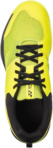 Miniatura 5 de YONEX Power Cushion 37 - Zapato de cancha interior (amarillo brillante) (10.5), Amarillo claro