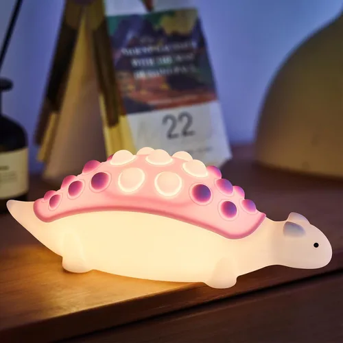 Miniatura 11 de Linda Luz Nocturna de Pato: Lámpara LED de Pato de Silicona para Bebé - 7 Colores Lámpara Nocturna para Niños - Luz Nocturna Recargable