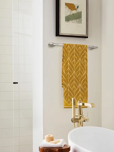 Miniatura 3 de Amerock BH36044G10 Toallero de níquel cepillado Toallero de 24 pulgadas (24.016 in) San Vicente Toallero de baño Accesorios de baño