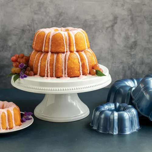 Miniatura 2 de Nordic Ware Bundt Moldeado, Juego de 3 Piezas Escalonado, Azul Crepúsculo