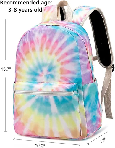 Miniatura 2 de CAMTOP Juego de morral y lonchera para niñas de preescolar y primaria