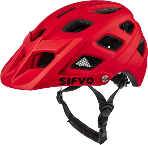 Miniatura 9 de SIFVO - Casco de bicicleta para niños, casco de bicicleta para niños y niñas de 8 años en adelante, con visera fresca, casco de bicicleta para azul