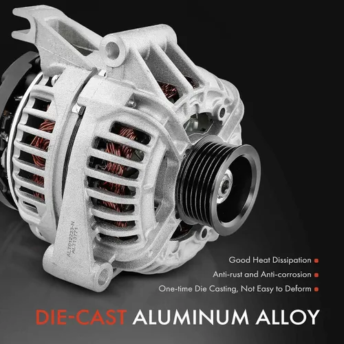 Miniatura 4 de A-Premium Alternador compatible con Chevrolet Impala 2000-2005, Venture 99-01 y Pontiac Montana 99-01, Trans Sport y Oldsmobile Silhouette, 3.4L