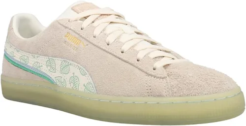 Miniatura 2 de PUMA Mens Acnh X Suede Lace Up Sneakers Shoes Casual - Off White