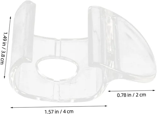Miniatura 2 de Tofficu 4 tiradores sin cordón para ventanas, fáciles de instalar, material resistente para persianas enrollables