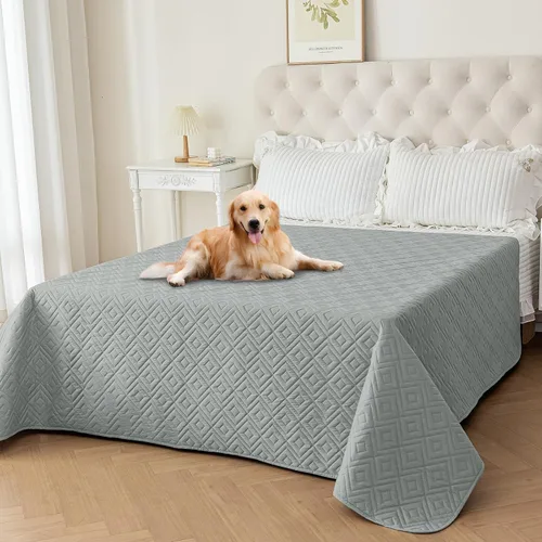 Miniatura 23 de Manta impermeable 2026 para perros (30 x 70 pulgadas), cómoda alfombrilla de sofá para mascotas con respaldo antideslizante, almohadilla ligera