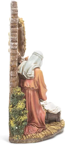Miniatura 3 de Napco Imports Unto You a Savior is Born - Figura de escultura de resina de 10 pulgadas