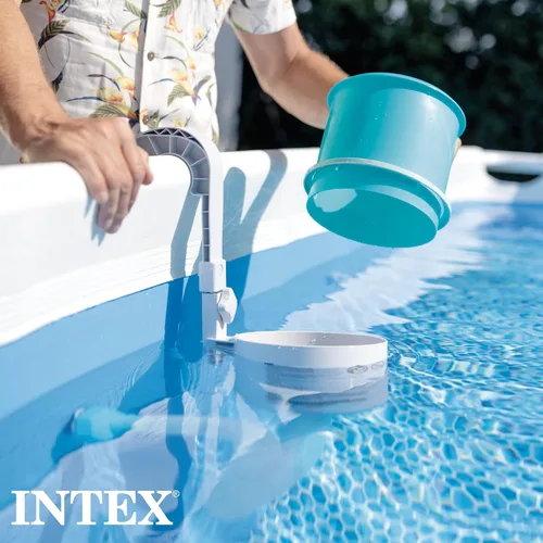 Miniatura 5 de Intex Deluxe Limpiador automático de superficie para piscina montado en pared - 800 GPH+