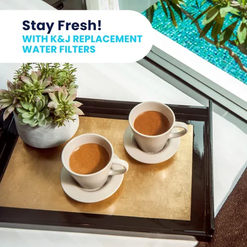 Miniatura 9 de Filtros de agua de K&J compatibles con Keurig, paquete de 12, ajuste universal (no Cuisinart), filtros compatibles con Keurig, filtros de agua