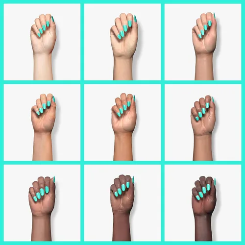 Miniatura 573 de Beetles - Esmalte de uñas de gel marrón – 0.5 onzas líquidas de esmalte de gel marrón oscuro, lámpara LED UV para uñas, regalo de manicura para I