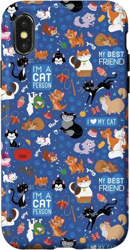 Miniatura 5 de Disney Carcasa para iPhone 17, diseño de gatos I Love My Cat