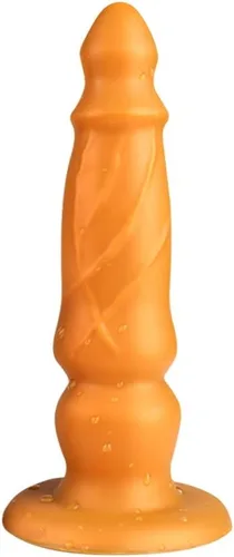 Miniatura 10 de FST Tapón anal de cabeza cónica, ajuste vaginal, estimulación del punto G, consolador, texturas de bulto, masaje de próstata con fuerte ventosa