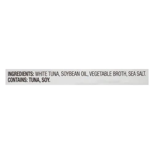 Miniatura 2 de Bumble Bee - Atún blanco sólido en aceite, lata de 12 onzas, atún capturado en estado salvaje, 0.74 oz de proteína por porción, alto en omega-3, sin