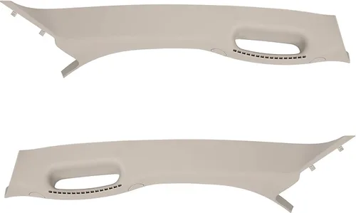 HECASA Moldura de Acabado de Manija de Agarre del Pilar A Delantero Izquierdo y Derecho Compatible con Camioneta Pickup Dodge Ram 1500 2500 3500