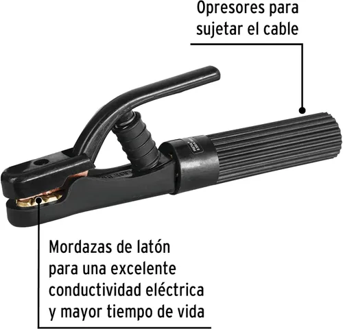 Miniatura 2 de Portaelectrodos 300 A, Pretul