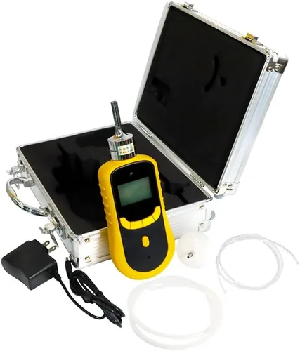 Miniatura 8 de ATO Detector de gas combustible portátil, detector de 0 a 100% LEL con registro de datos, monitor de gas combustible con alarma de sonido, luz