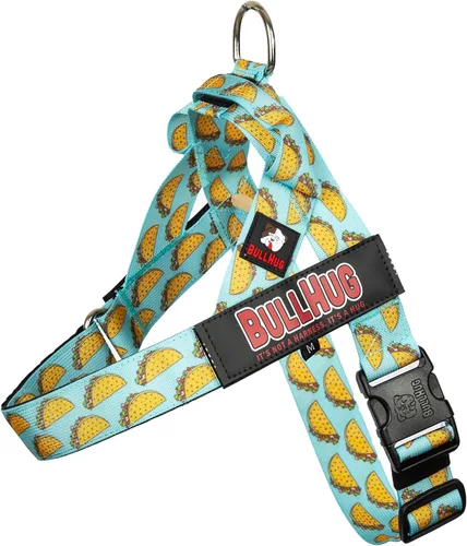 Miniatura 61 de BULLHUG Arnés ajustable para perro, sin tirones, sin estrangulamiento, para bulldogs ingleses, bulldogs franceses, pugs y razas de pecho ancho