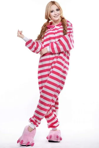 Miniatura 3 de Pijama unisex de Halloween para adultos, disfraz de Navidad, Cheshire Cat