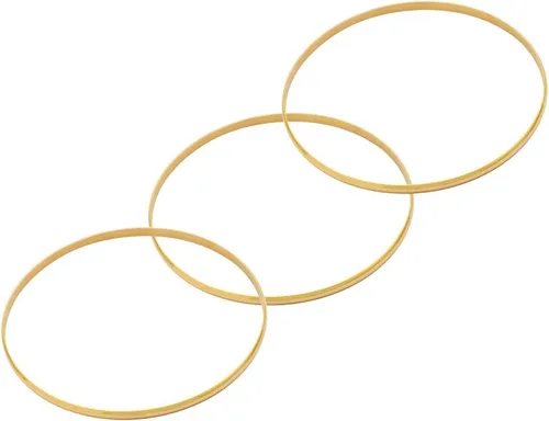Miniatura 4 de My Daily Styles - Brazalete apilable para mujer, acero inoxidable, tres pulseras