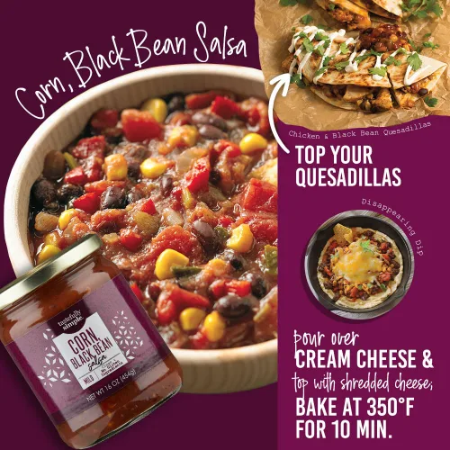 Miniatura 3 de Tastefully Simple Corn and Black Bean Salsa, 16 Ounce