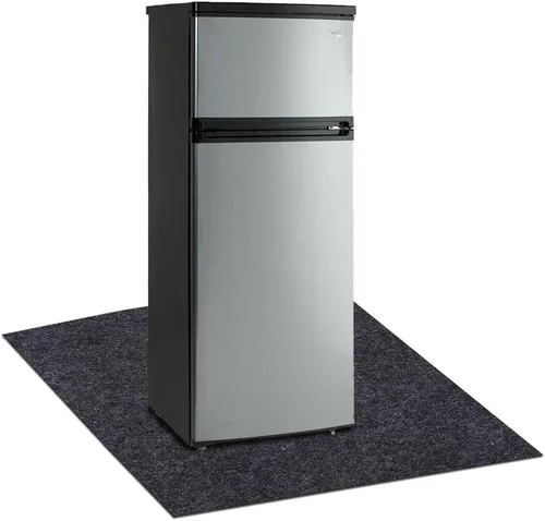 Miniatura 2 de Solo tapete (no incluye refrigerador), antideslizante, absorbe agua, protege el suelo del agua y derrames, antideslizante e impermeable